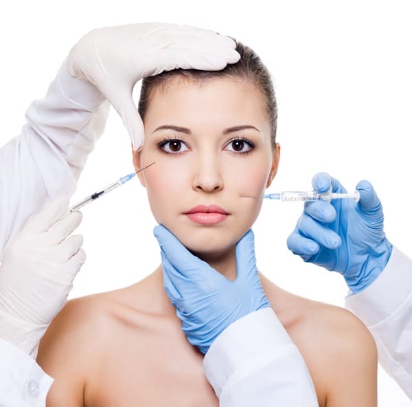 botox injection in female skin