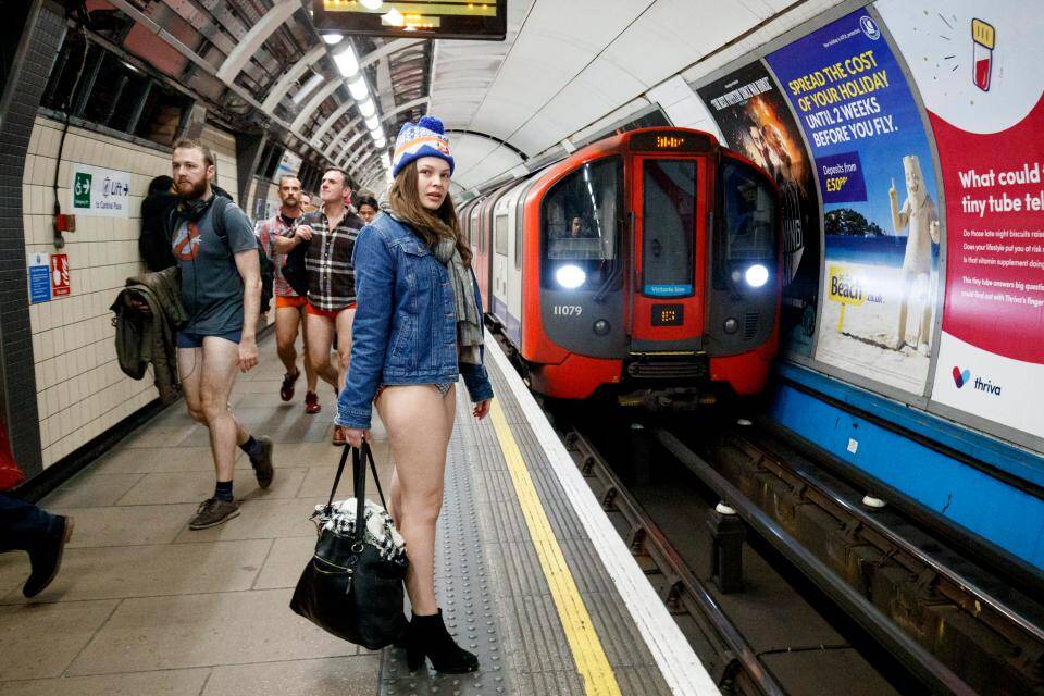 No Trousers Tube Ride 2018